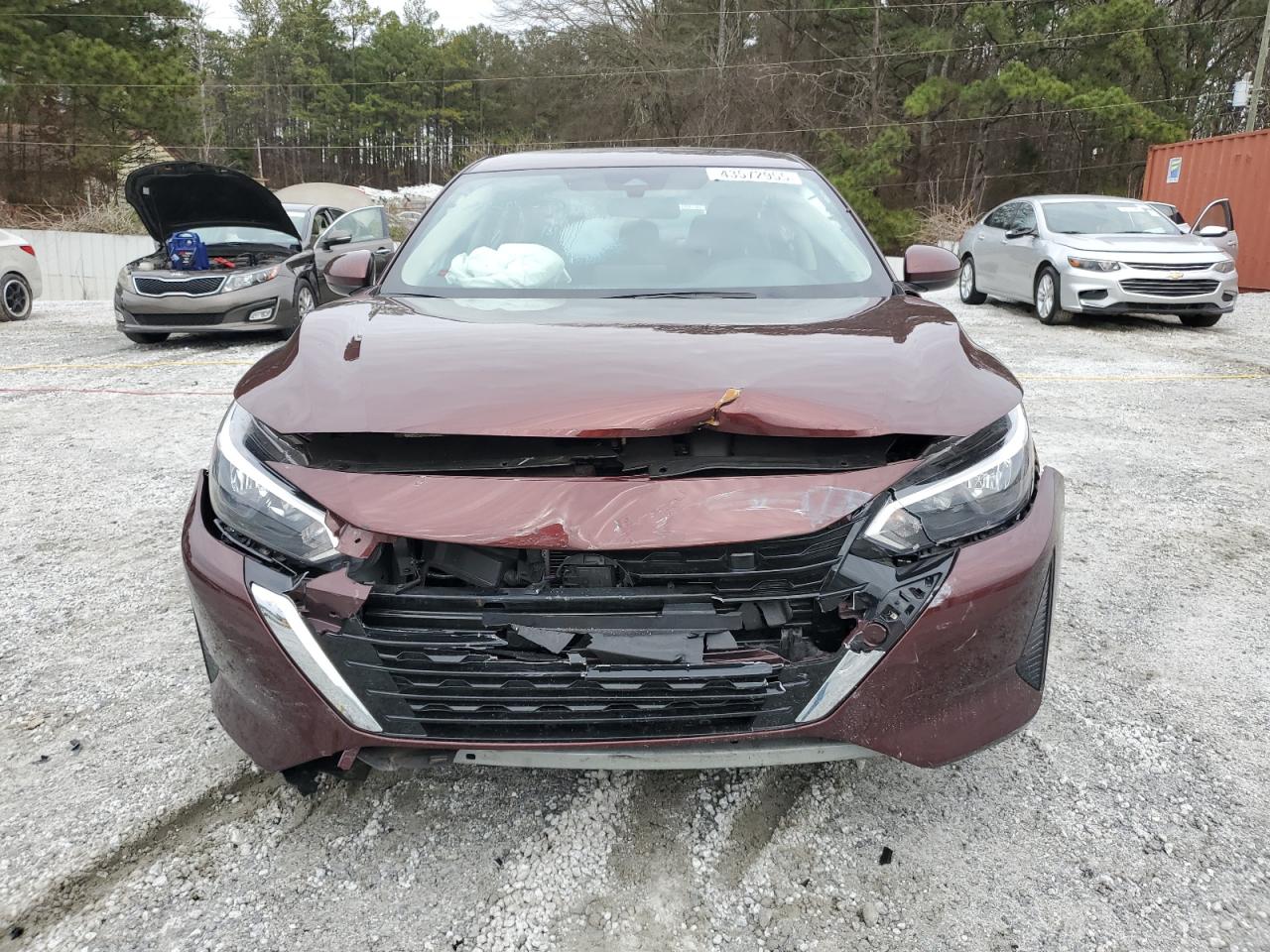 2024 Nissan Sentra VIN 3N1AB8CV3RY244350 Copart auction photo, front end / minor dent/scratches damage thumbnail 5