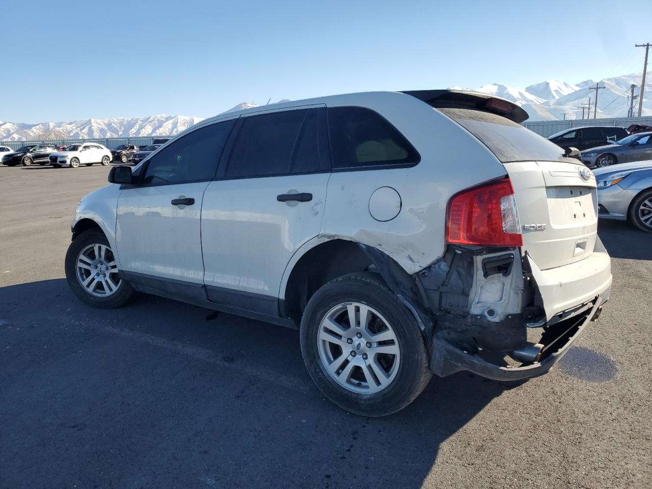 2011 Ford Edge VIN 2FMDK3GC7BBB00509 Copart auction photo, front end / rear end damage thumbnail 2