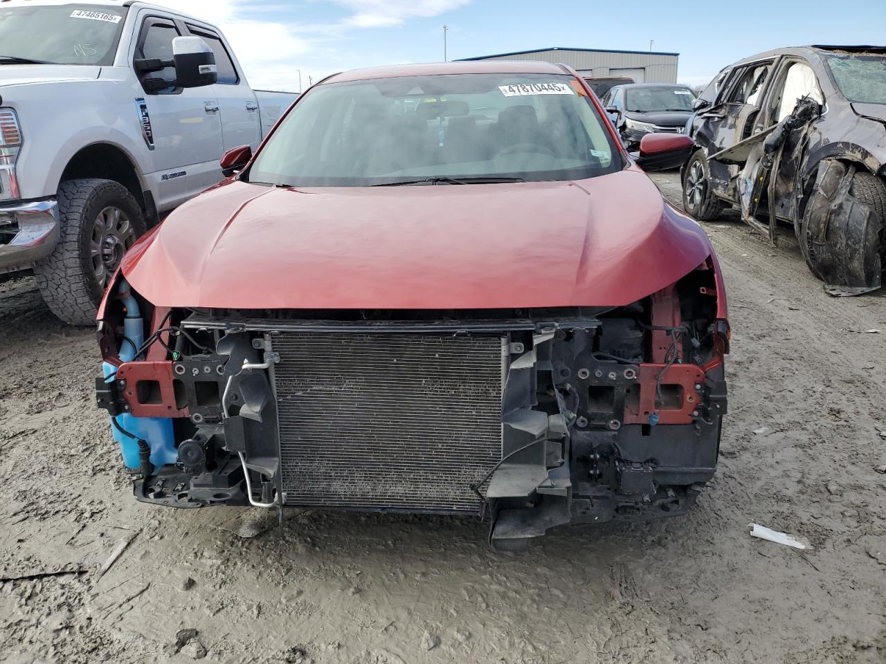 2020 Honda Civic VIN 2HGFC2F69LH582299 Copart auction photo, front end / rear end damage thumbnail 5