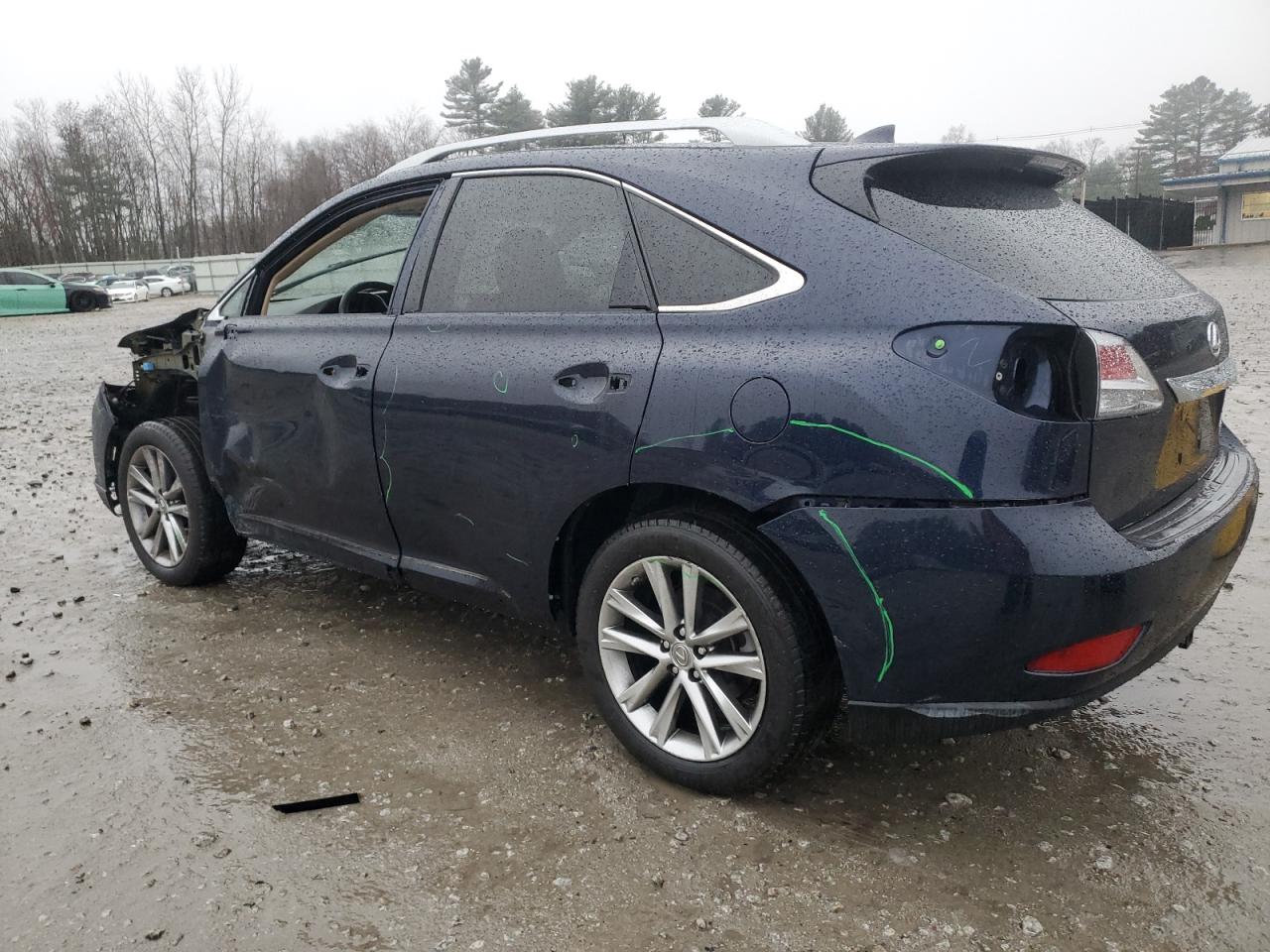 2015 Lexus RX VIN 2T2BK1BA6FC255194 Copart auction photo, side / front end damage thumbnail 2