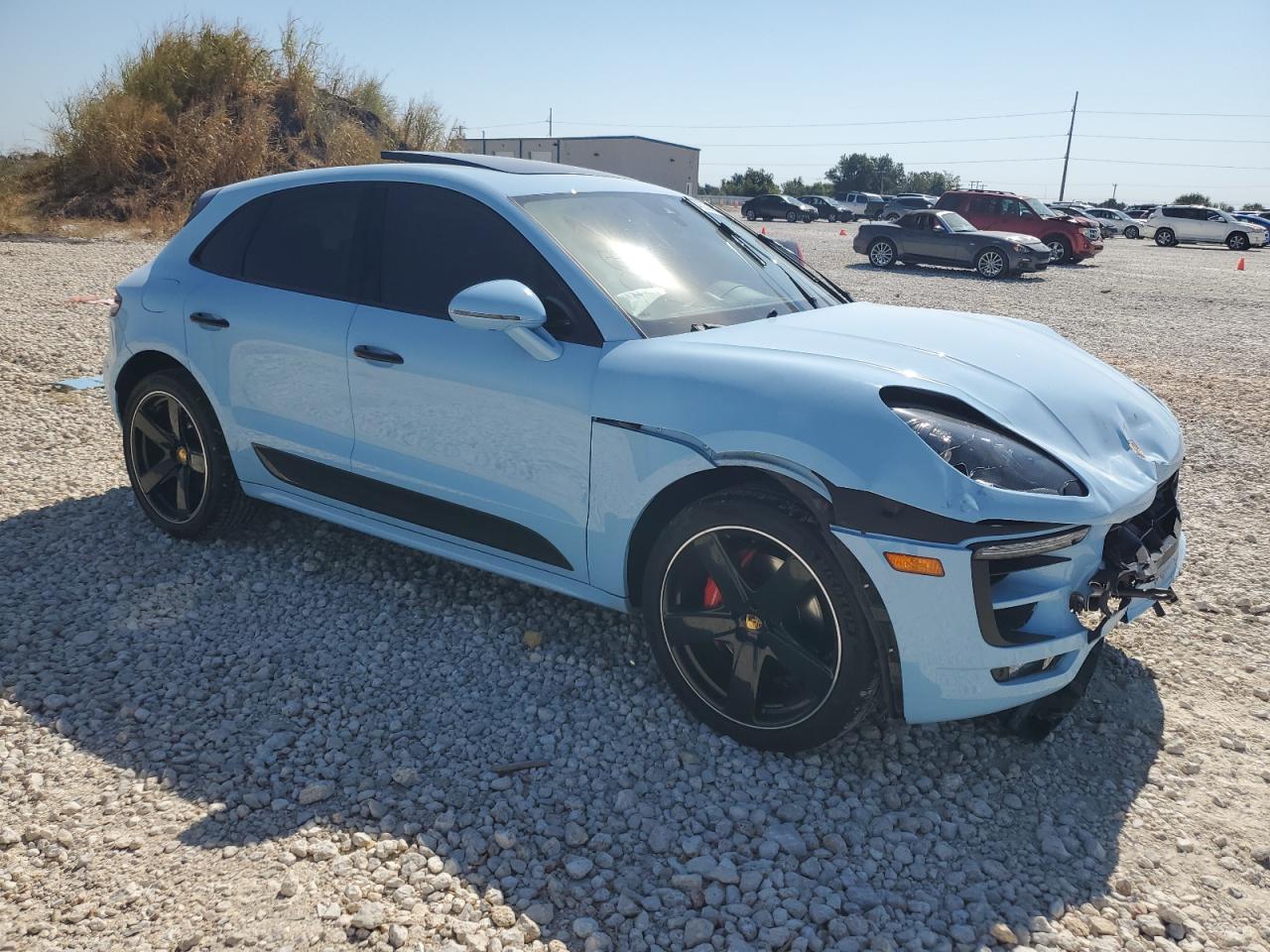 2018 Porsche Macan VIN WP1AG2A55JLB62064 Copart auction photo, front end damage thumbnail 4