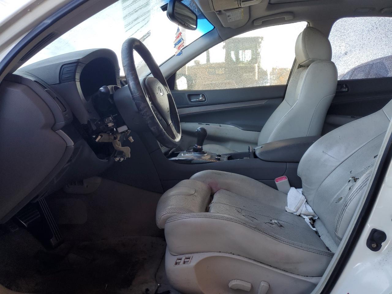 2013 Infiniti G VIN JN1CV6AP4DM300056 Copart auction photo, vandalism / all over damage thumbnail 7
