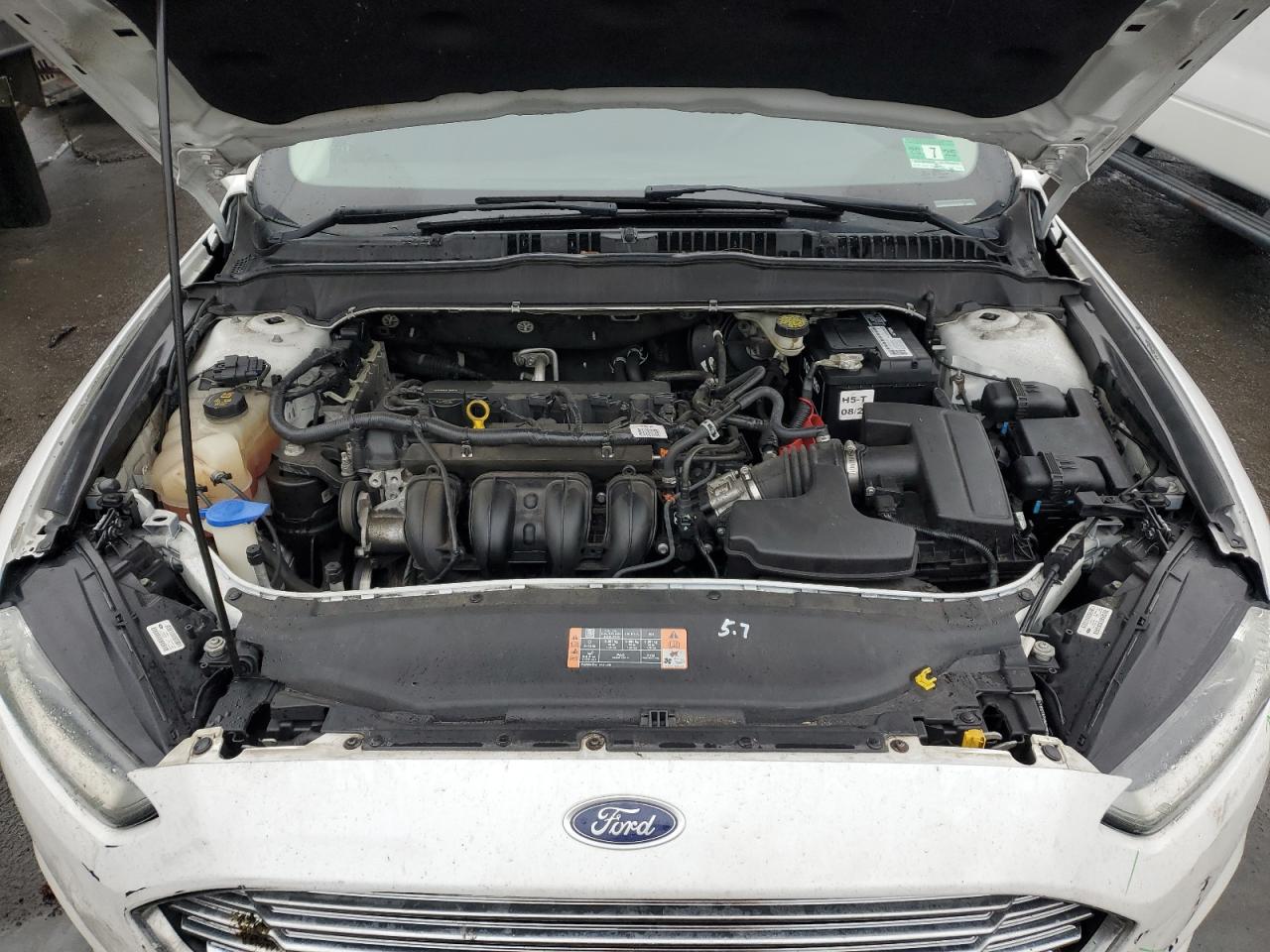 2015 Ford Fusion VIN 3FA6P0H78FR301265 Copart auction photo, front end / side damage thumbnail 11