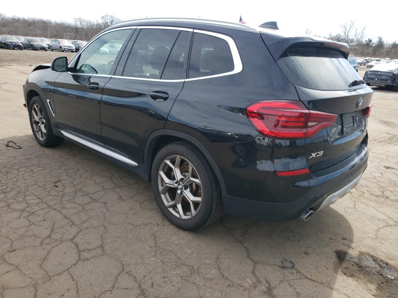 2021 BMW X3 VIN 5UXTY5C04M9E87057 Copart auction photo, front end / minor dent/scratches damage thumbnail 2