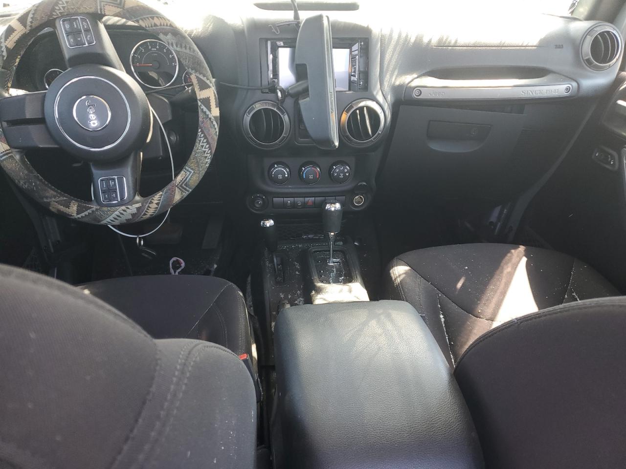 2015 Jeep Wrangler VIN 1C4BJWDG4FL546355 Copart auction photo, all over damage thumbnail 8