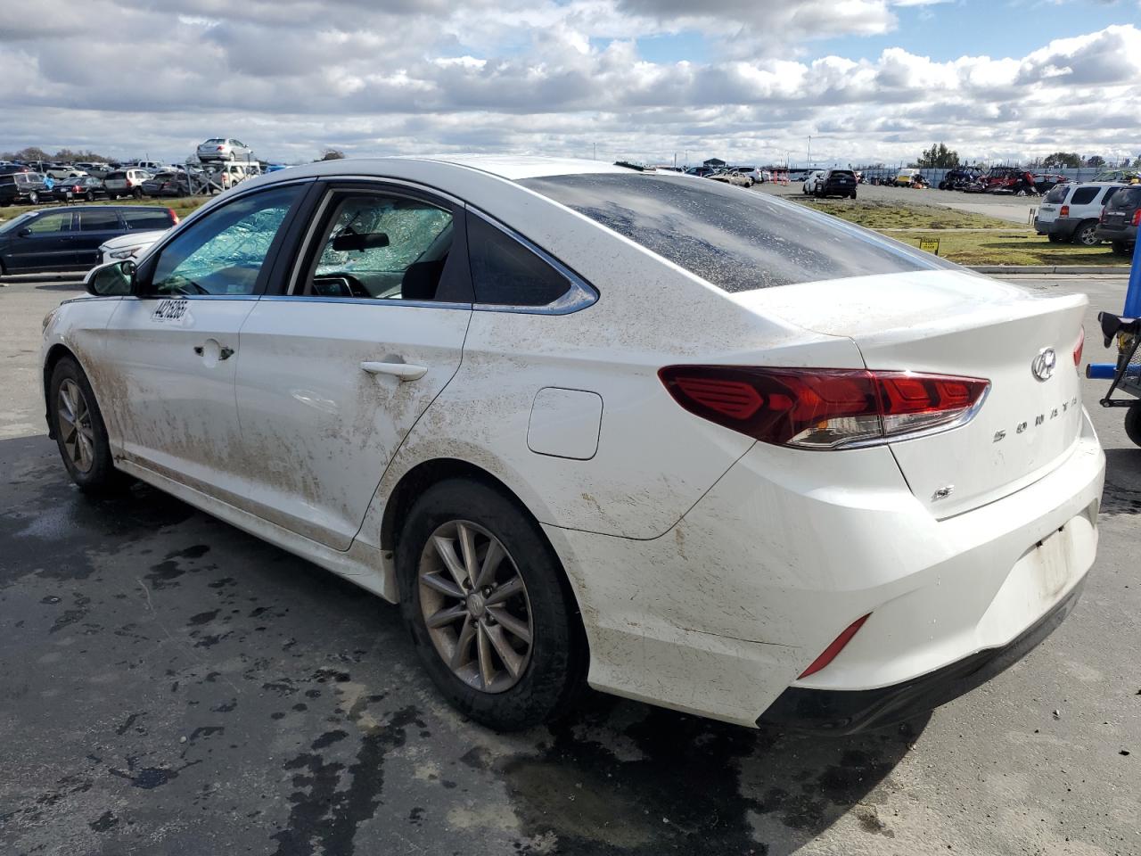 2018 Hyundai Sonata VIN 5NPE24AF1JH601108 Copart auction photo, rollover damage thumbnail 2