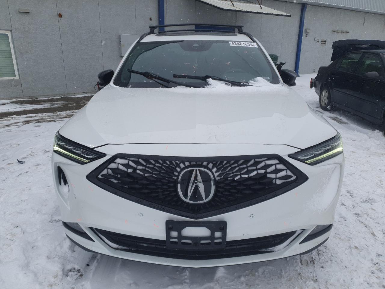 2022 Acura MDX VIN 5J8YE1H03NL049831 Copart auction photo, side / rear end damage thumbnail 5