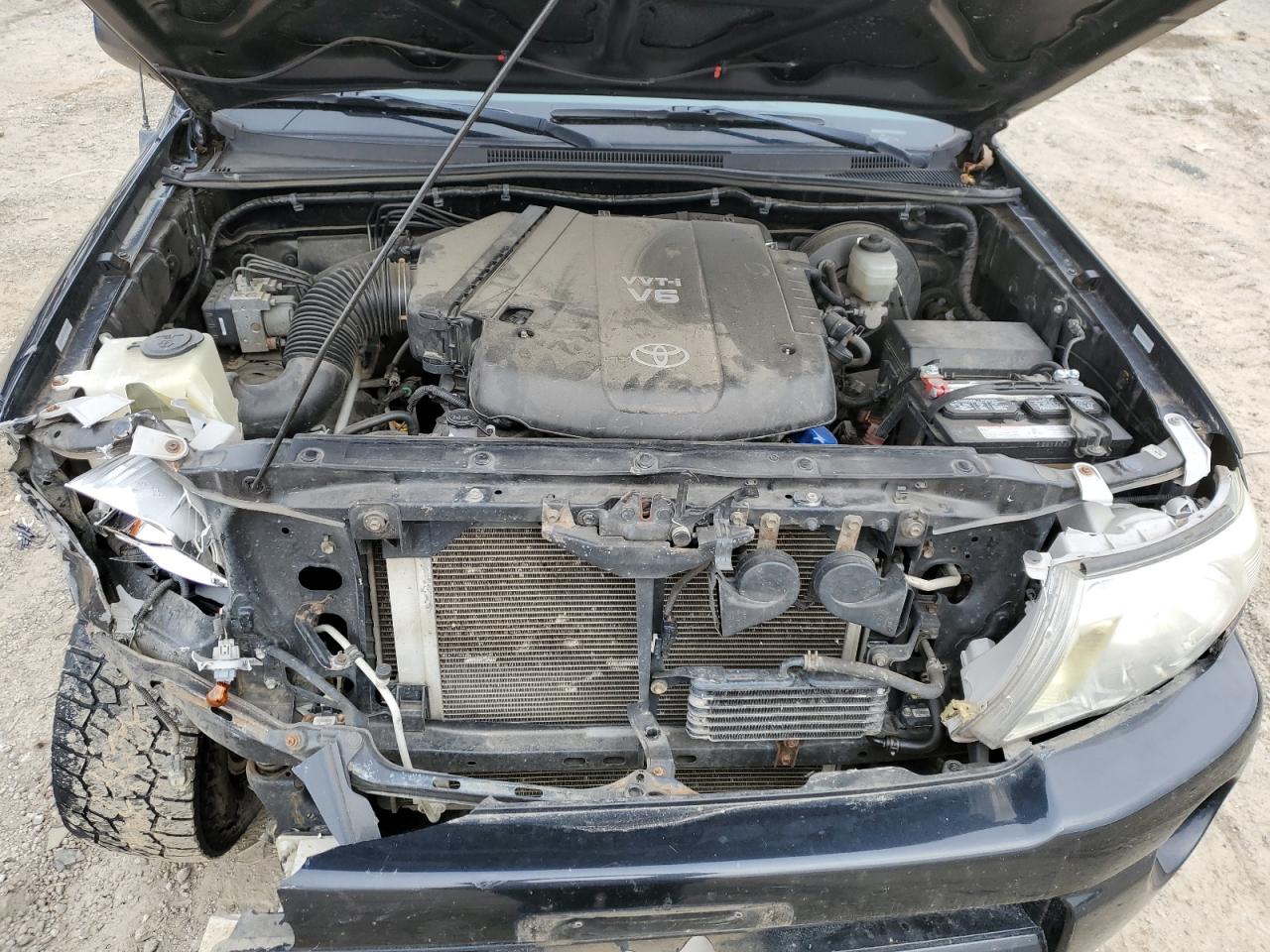 2008 Toyota Tacoma VIN 5TELU42N48Z524684 Copart auction photo, front end / undercarriage damage thumbnail 13
