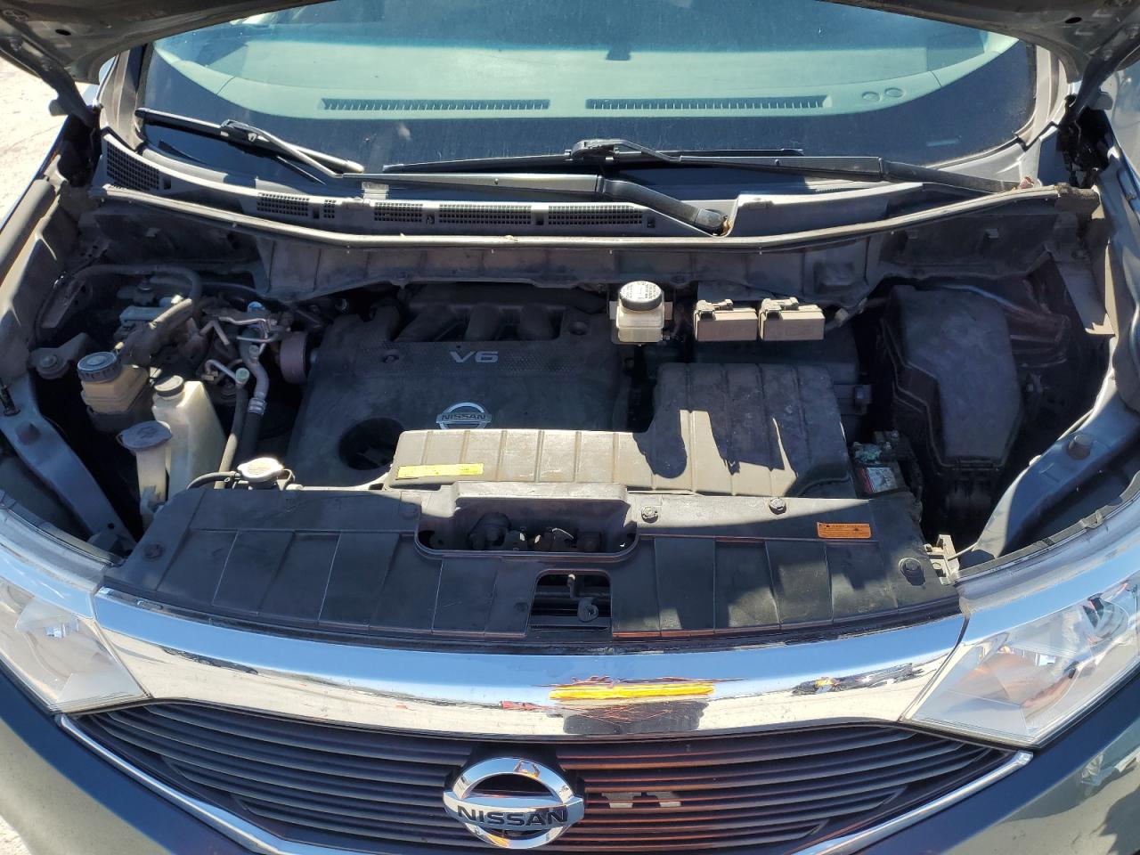 2013 Nissan Quest VIN JN8AE2KP1D9064954 Copart auction photo, side damage thumbnail 14