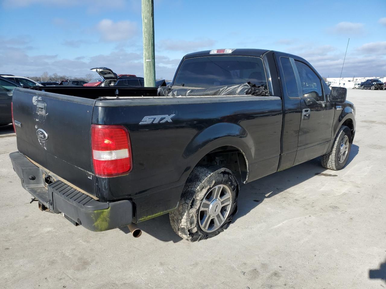 2008 Ford F-150 VIN 1FTRF12W98KE57029 Copart auction photo, rear end damage thumbnail 3