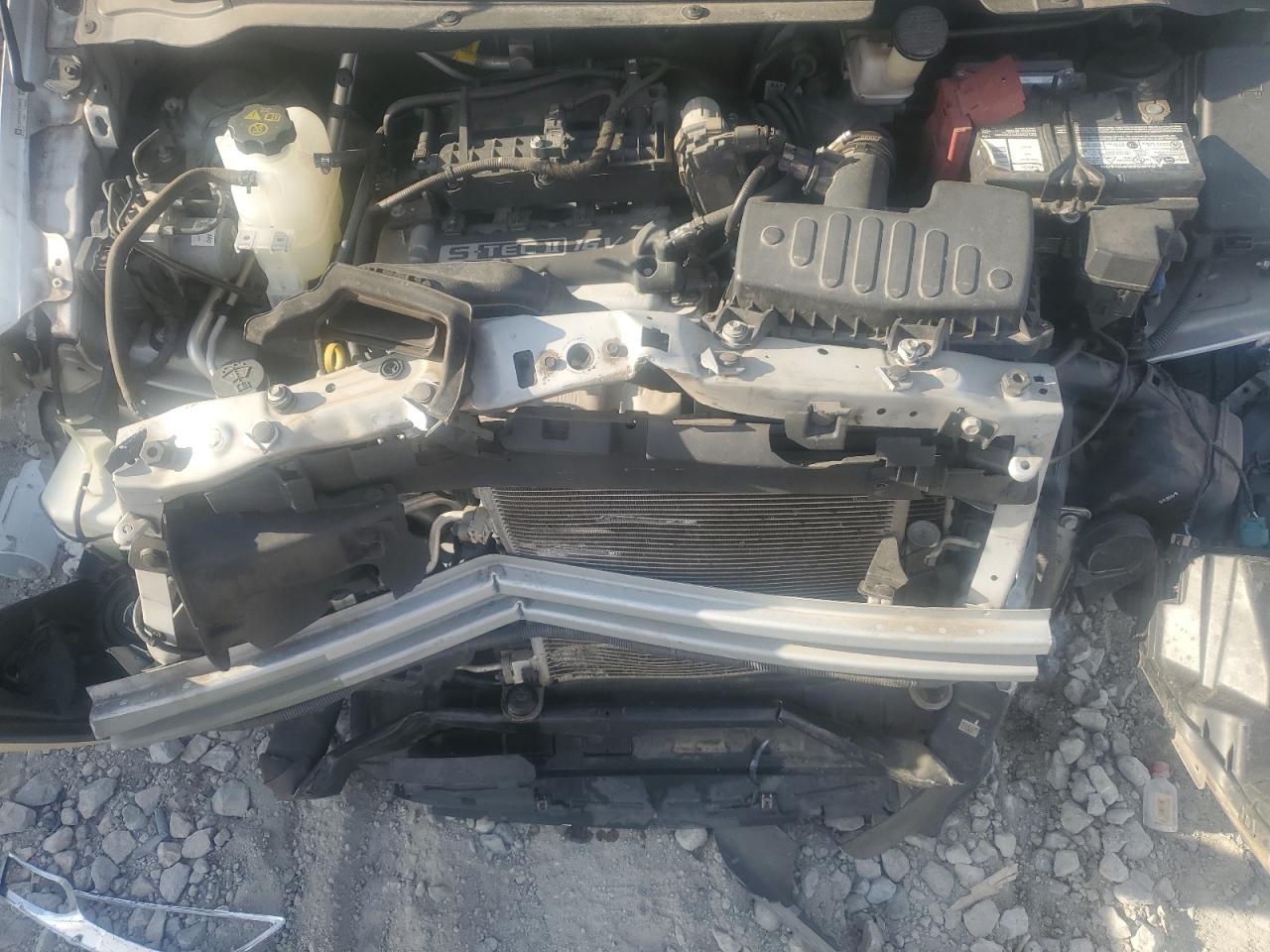 2014 Chevrolet Spark VIN KL8CB6S97EC590976 Copart auction photo, front end damage thumbnail 12