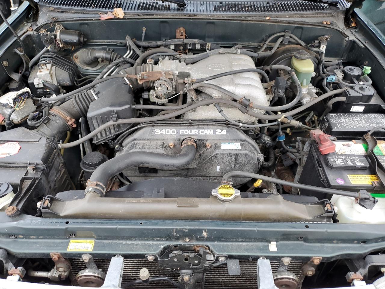 2000 Toyota 4Runner VIN JT3HN87R4Y9034736 Copart auction photo, rear end / rear end damage thumbnail 12