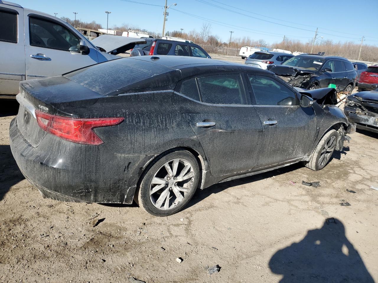 2017 Nissan Maxima VIN 1N4AA6AP2HC438549 Copart auction photo, front end / minor dent/scratches damage thumbnail 3