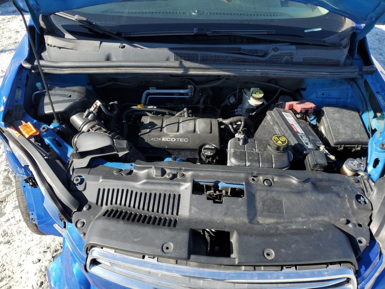 2015 Chevrolet Trax VIN KL7CJKSB7FB225014 Copart auction photo, front end damage thumbnail 13