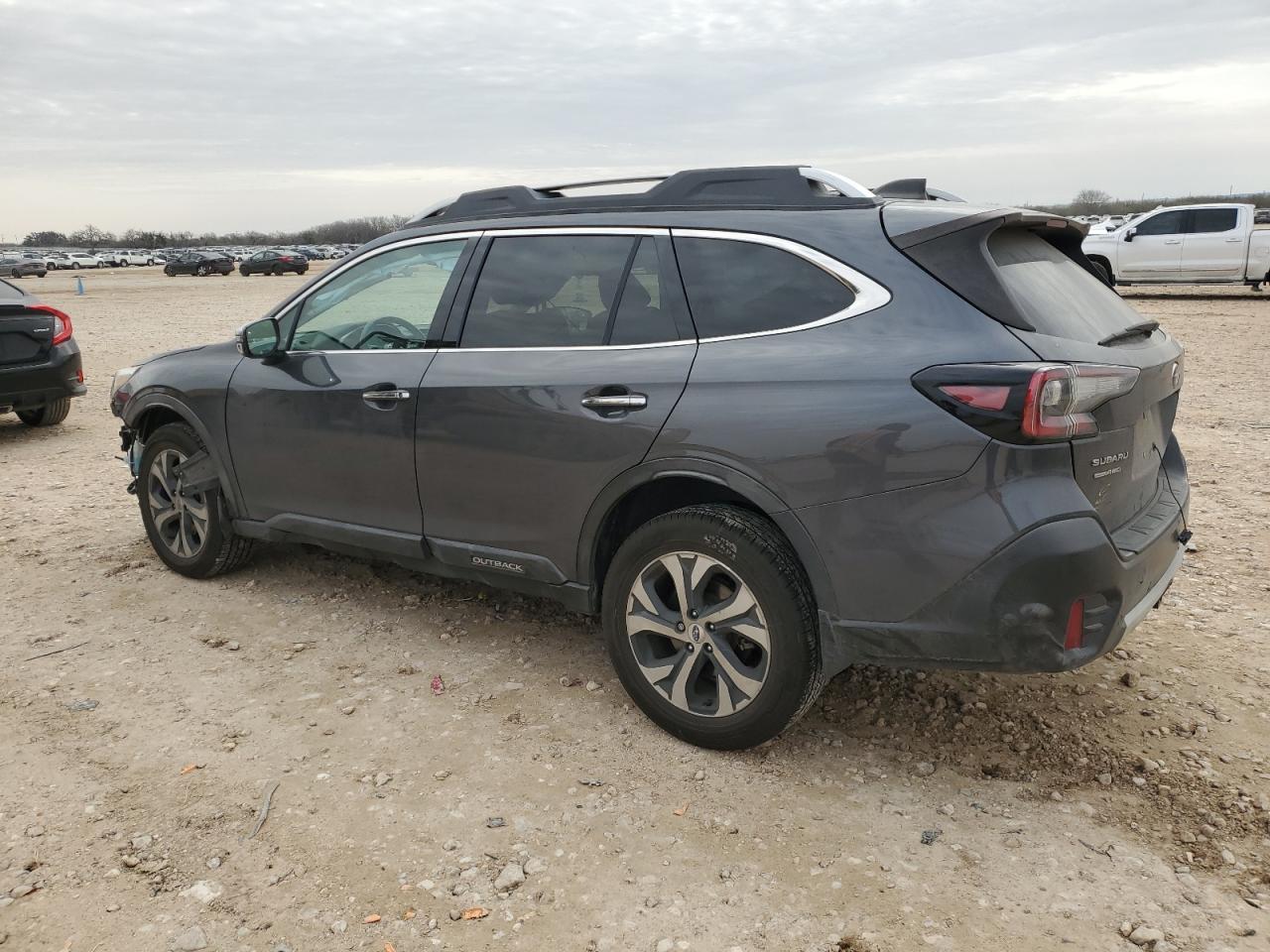 2020 Subaru Outback VIN 4S4BTGPD9L3116071 Copart auction photo, front end / all over damage thumbnail 2