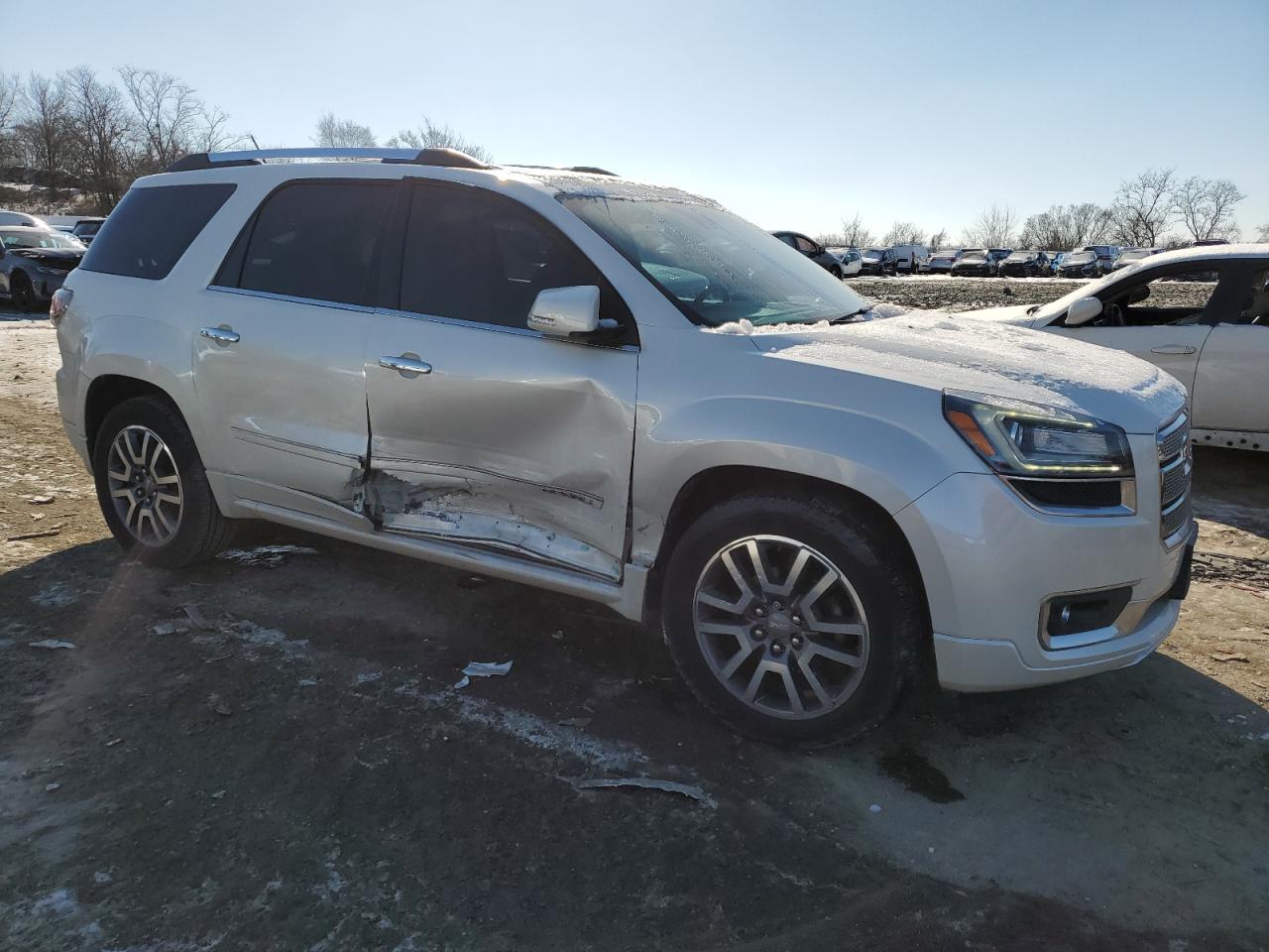 2014 GMC Acadia VIN 1GKKRTKD2EJ206619 Copart auction photo, side damage thumbnail 4