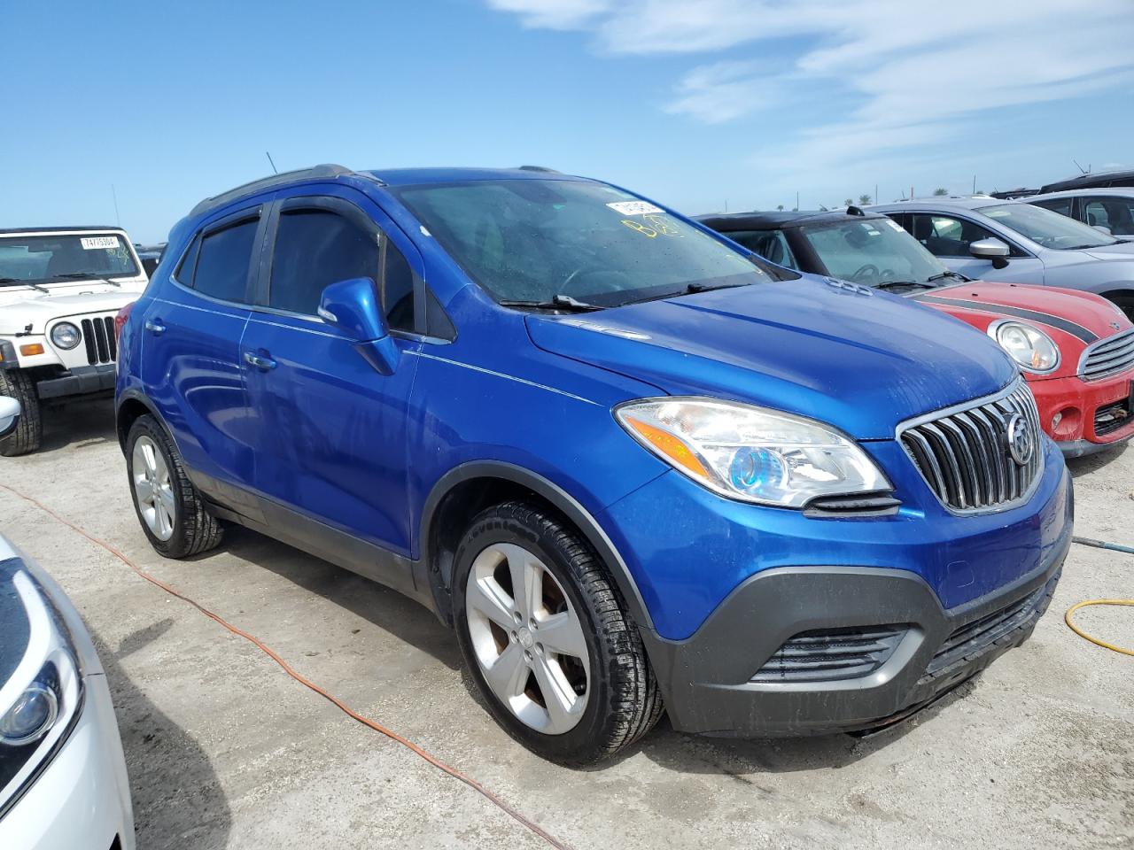 2016 Buick Encore VIN KL4CJASB1GB569141 Copart auction photo, water/flood damage thumbnail 4