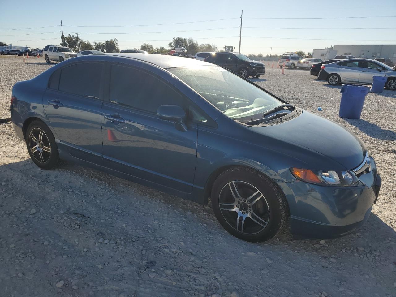 2007 Honda Civic VIN 1HGFA16577L127967 Copart auction photo, hail damage thumbnail 4