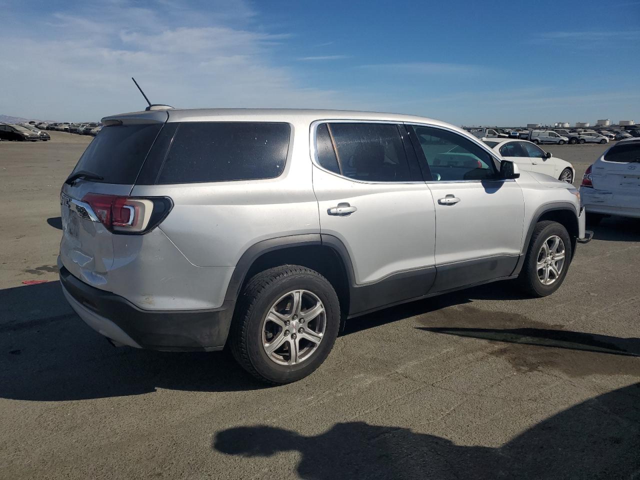2018 GMC Acadia VIN 1GKKNKLA8JZ168139 Copart auction photo, front end damage thumbnail 3