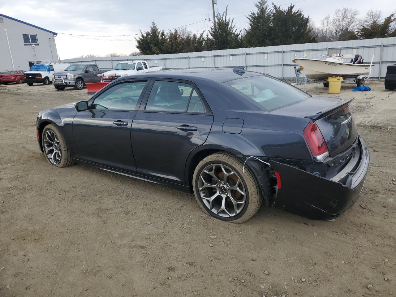 2018 Chrysler 300 VIN 2C3CCABG6JH253944 Copart auction photo, rear end / front end damage thumbnail 2