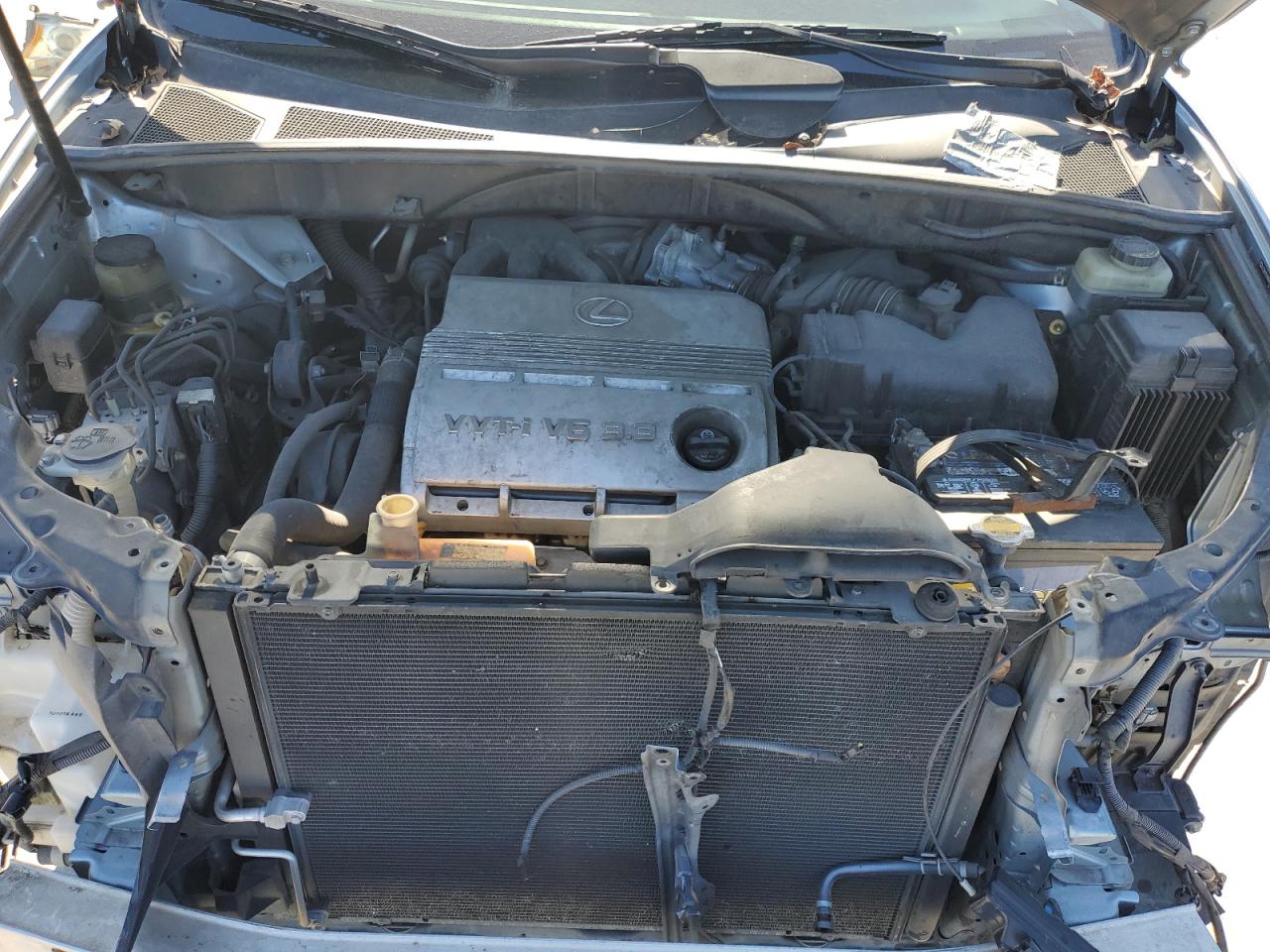 2004 Lexus RX VIN JTJGA31U340041062 Copart auction photo, front end damage thumbnail 12