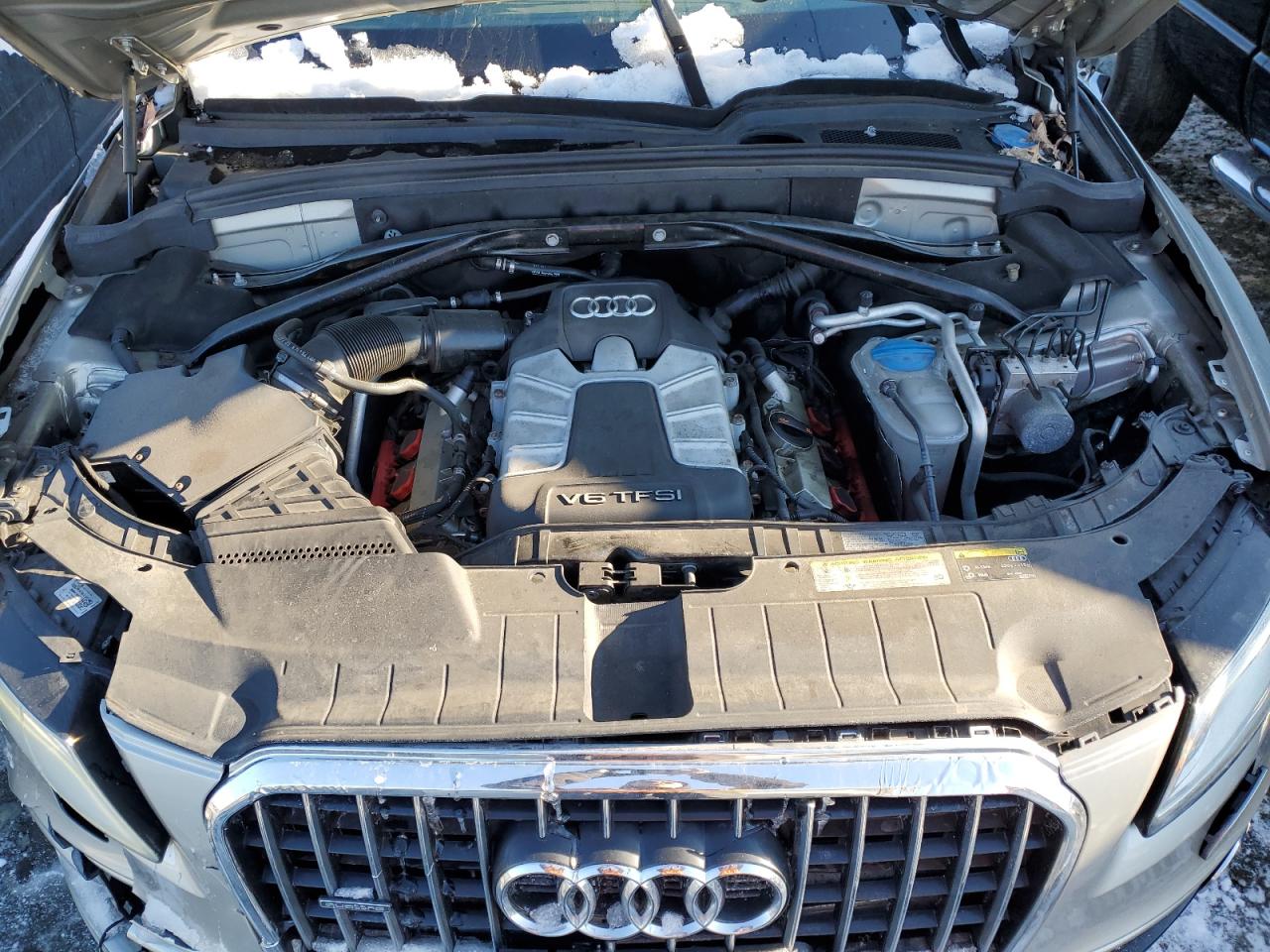 2013 Audi Q5 VIN WA1DGAFP6DA049415 Copart auction photo, front end damage thumbnail 11