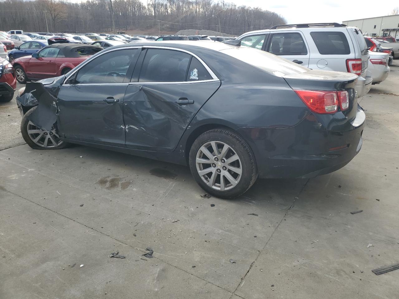 2015 Chevrolet Malibu VIN 1G11D5SL3FF258766 Copart auction photo, all over / undercarriage damage thumbnail 2