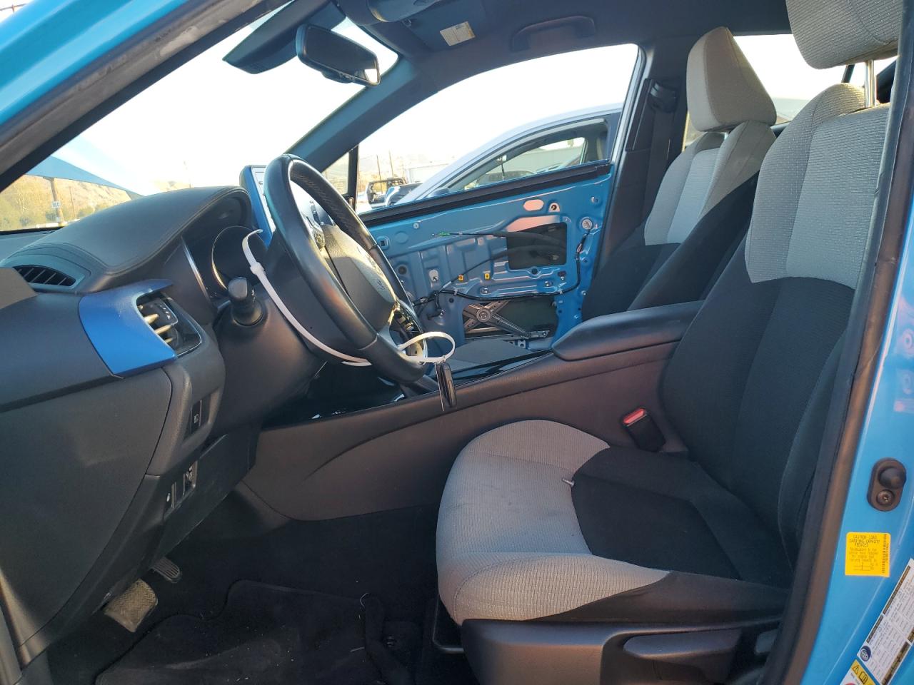 2019 Toyota C-HR VIN JTNKHMBX1K1048392 Copart auction photo, front end / side damage thumbnail 7