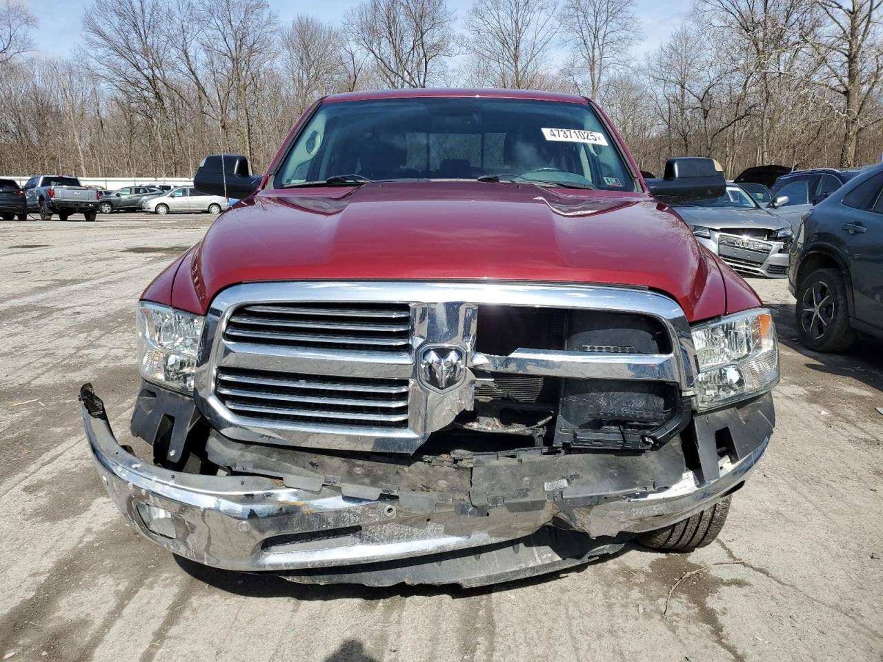 2015 RAM 1500 VIN 1C6RR7GTXFS671248 Copart auction photo, front end damage thumbnail 5