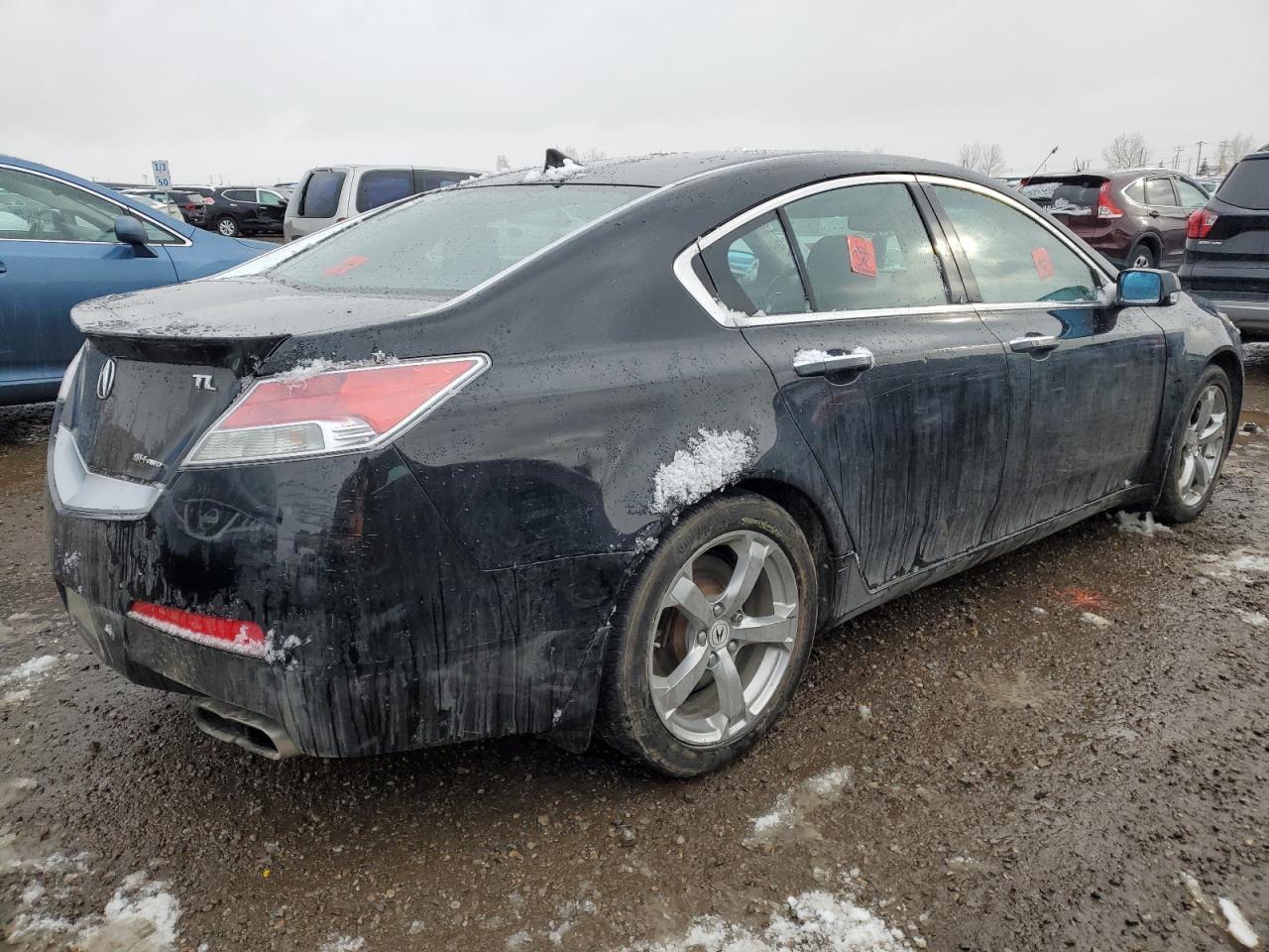 2010 Acura TL VIN 19UUA9F53AA800925 Copart auction photo, vandalism / minor dent/scratches damage thumbnail 3