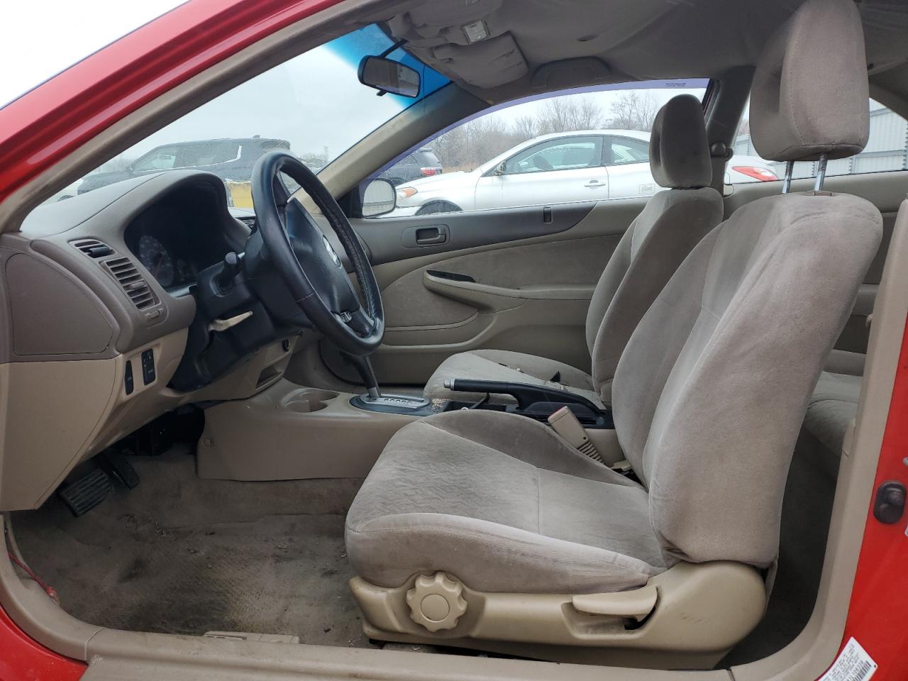 2001 Honda Civic VIN 1HGEM22561L106338 Copart auction photo, front end damage thumbnail 7