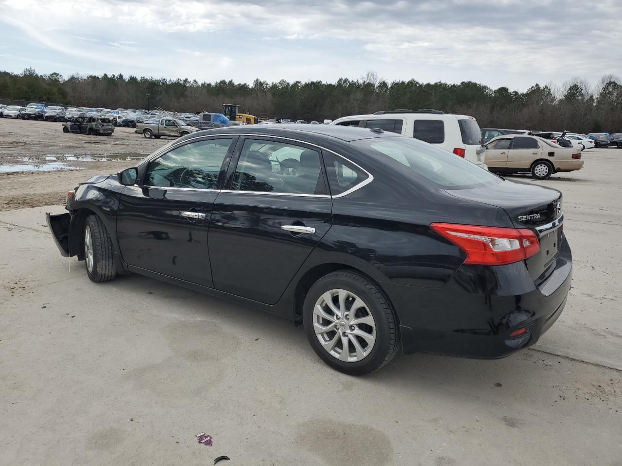 2018 Nissan Sentra VIN 3N1AB7AP0JY314440 Copart auction photo, front end damage thumbnail 2