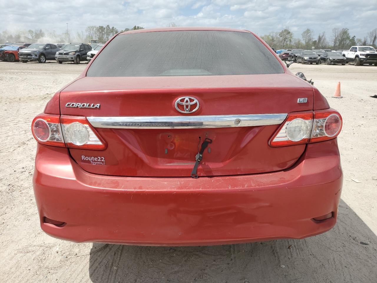 2011 Toyota Corolla VIN 2T1BU4EE1BC549224 Copart auction photo, side / front end damage thumbnail 6