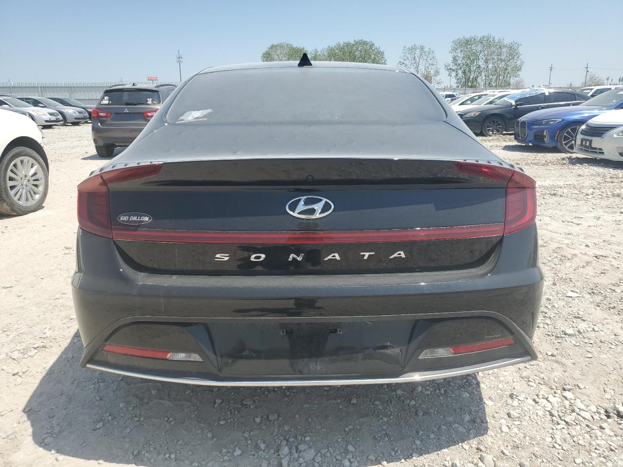 2023 Hyundai Sonata VIN KMHL24JA4PA254140 Copart auction photo, side / hail damage thumbnail 6