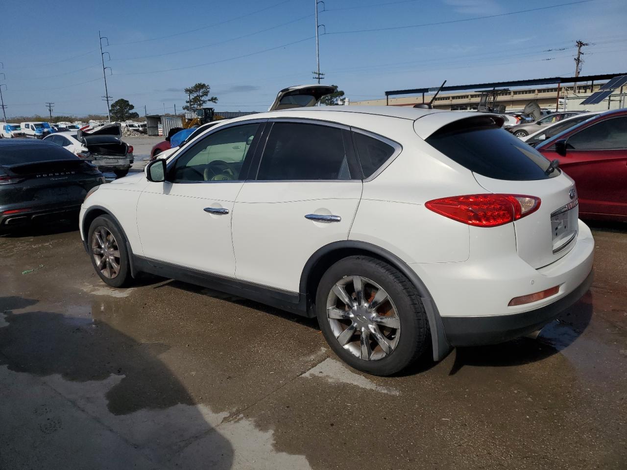2011 Infiniti EX VIN JN1AJ0HP4BM800026 Copart auction photo, rear end damage thumbnail 2