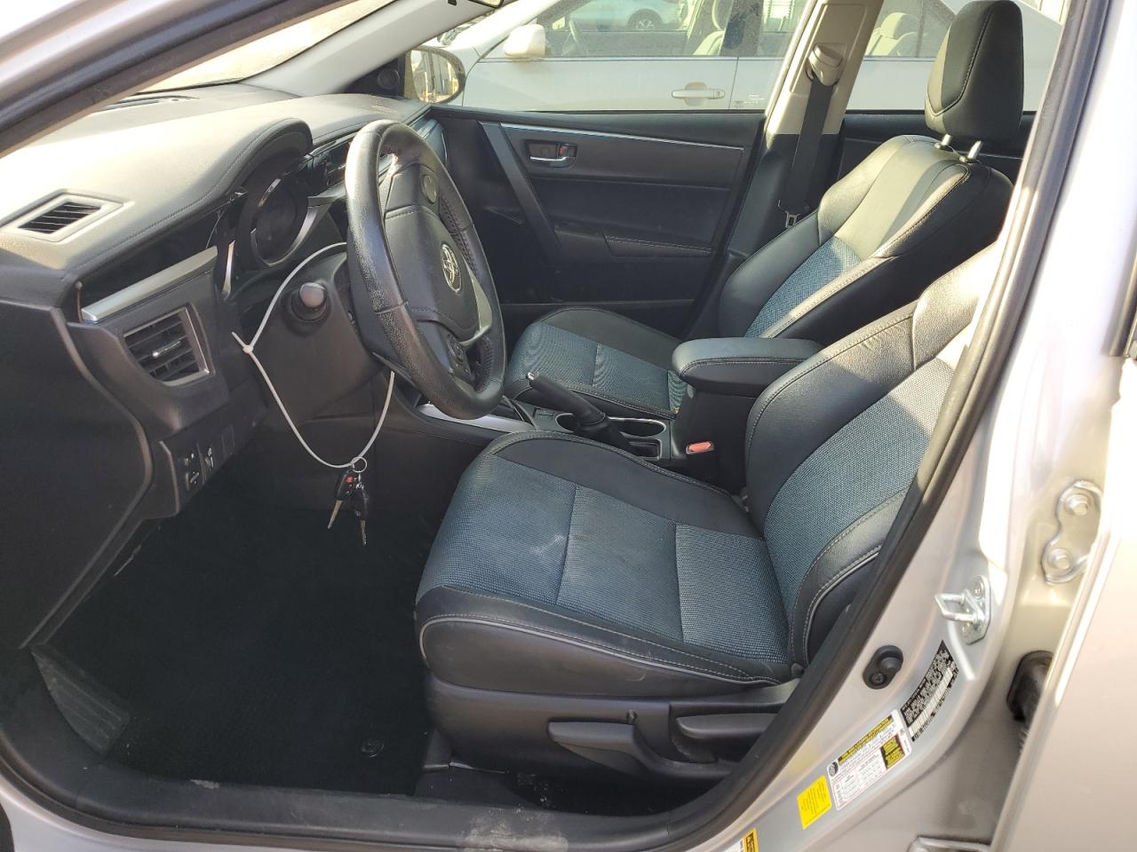 2015 Toyota Corolla VIN 2T1BURHE2FC256415 Copart auction photo, front end damage thumbnail 7