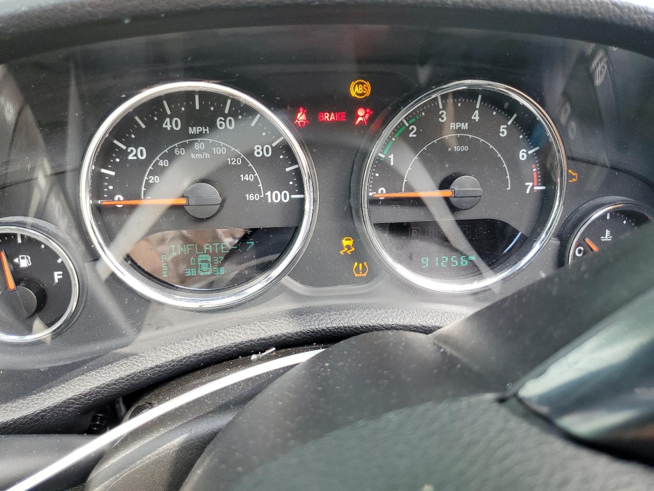 2017 Jeep Wrangler VIN 1C4HJWDG3HL598881 Copart auction photo, all over damage thumbnail 9