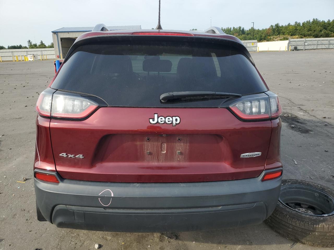2019 Jeep Grand Cherokee VIN 1C4PJMLB1KD188684 Copart auction photo, front end / side damage thumbnail 6