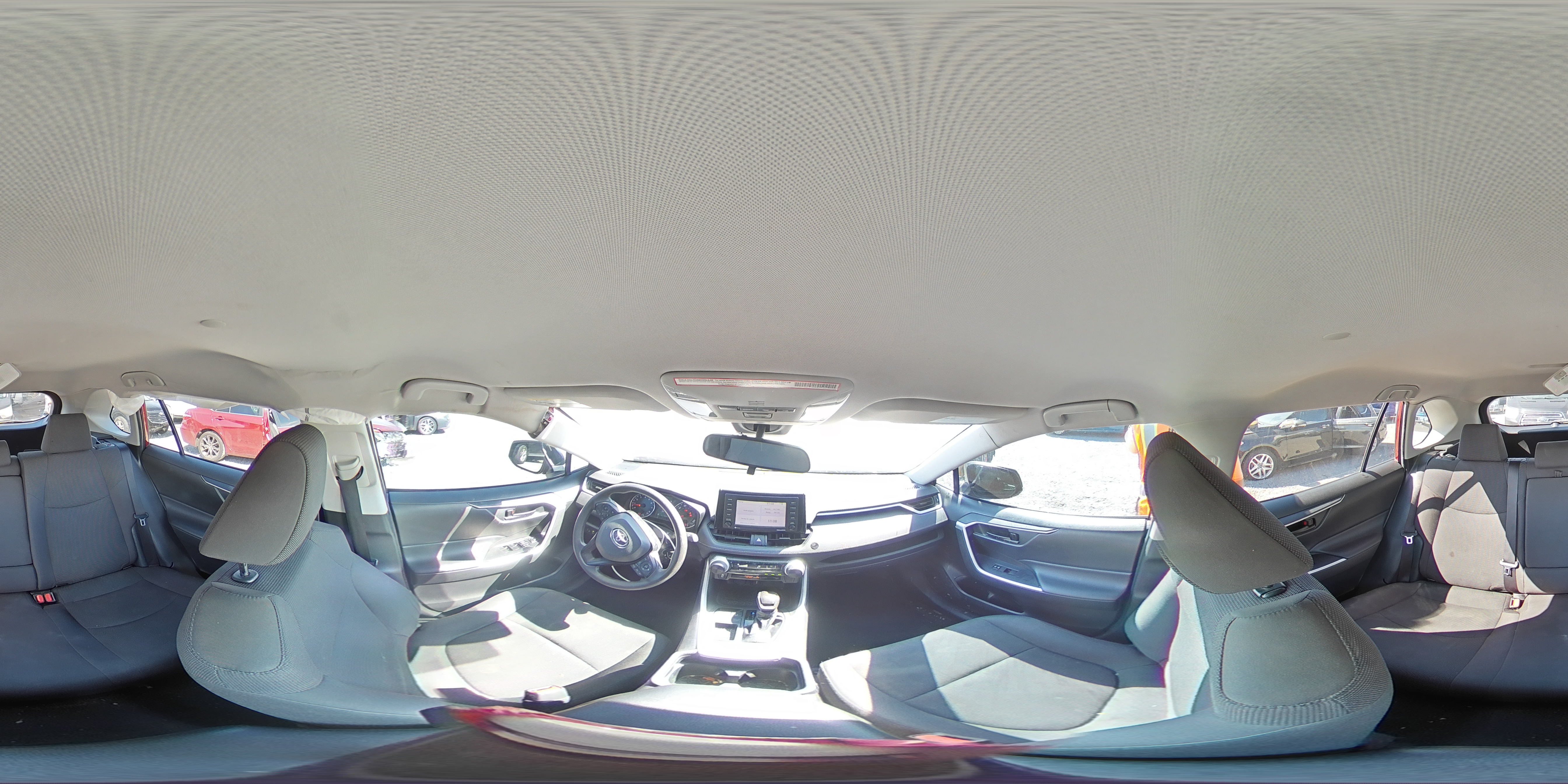 2020 Toyota RAV 4 VIN 2T3H1RFV9LW094130 Copart auction photo, side / front end damage thumbnail 13