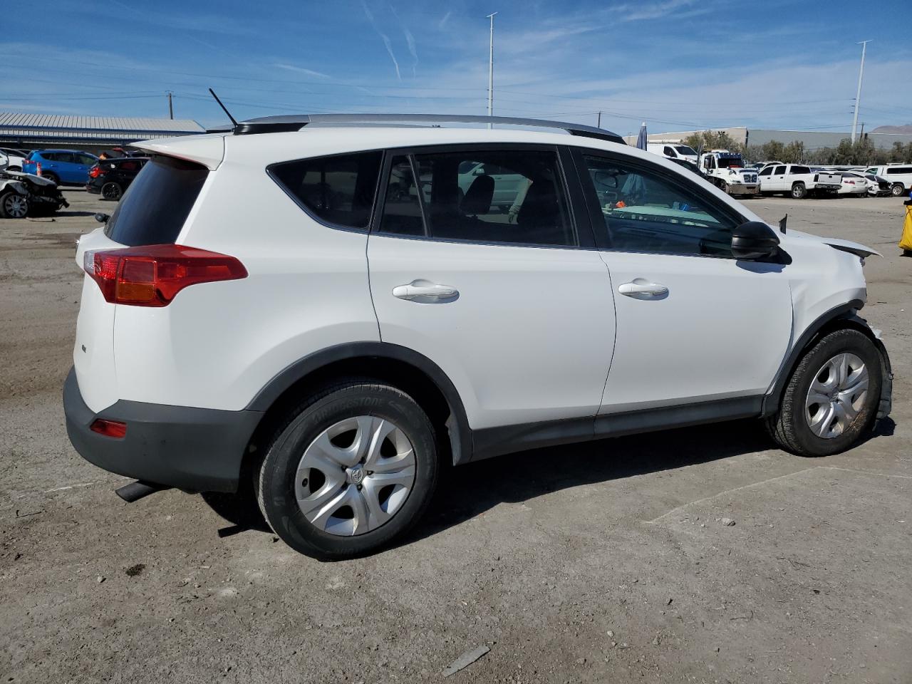 2014 Toyota RAV 4 VIN 2T3ZFREV5EW113086 Copart auction photo, front end / rear end damage thumbnail 3