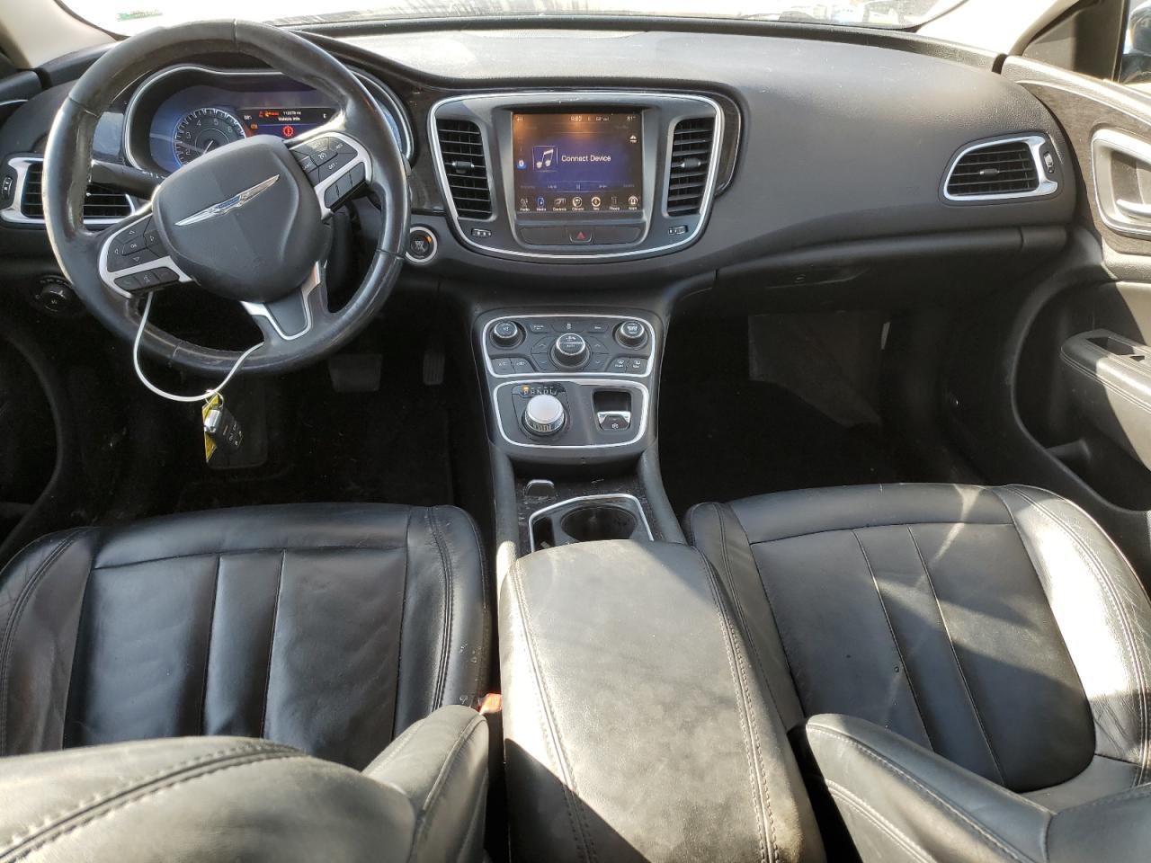 2015 Chrysler 200 VIN 1C3CCCCB8FN665411 Copart auction photo, front end damage thumbnail 8