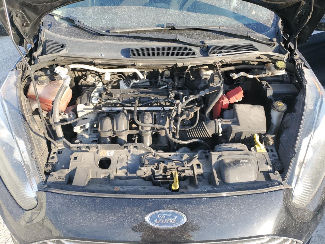 2019 Ford Fiesta VIN 3FADP4BJ8KM162653 Copart auction photo, side damage thumbnail 11