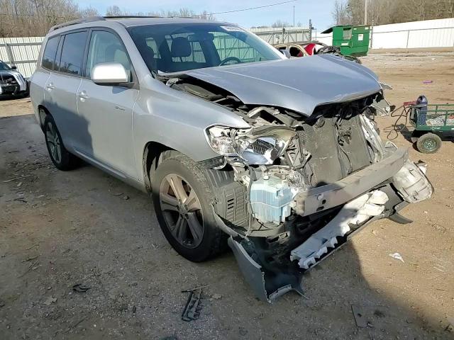 2009 Toyota Highlander VIN JTEDS43A192092594 Copart auction photo, front end / side damage thumbnail 12