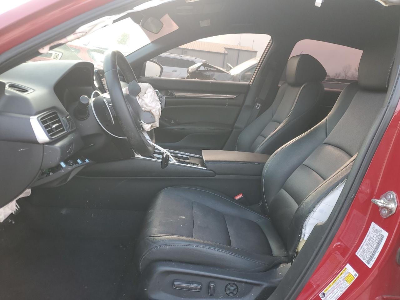 2020 Honda Accord VIN 1HGCV1F37LA135367 Copart auction photo, front end / side damage thumbnail 7