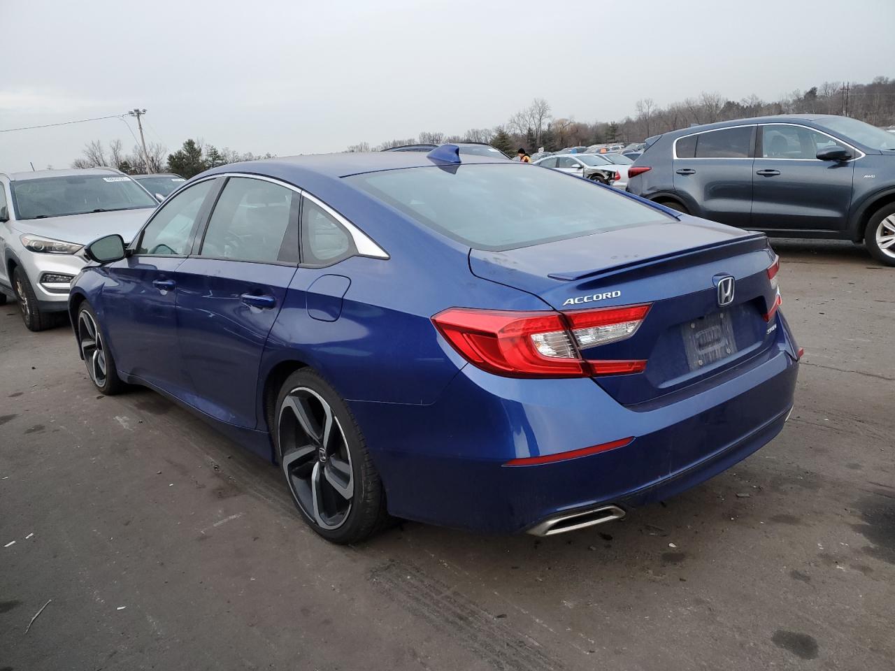 2019 Honda Accord VIN 1HGCV1F35KA006395 Copart auction photo, front end / mechanical damage thumbnail 2