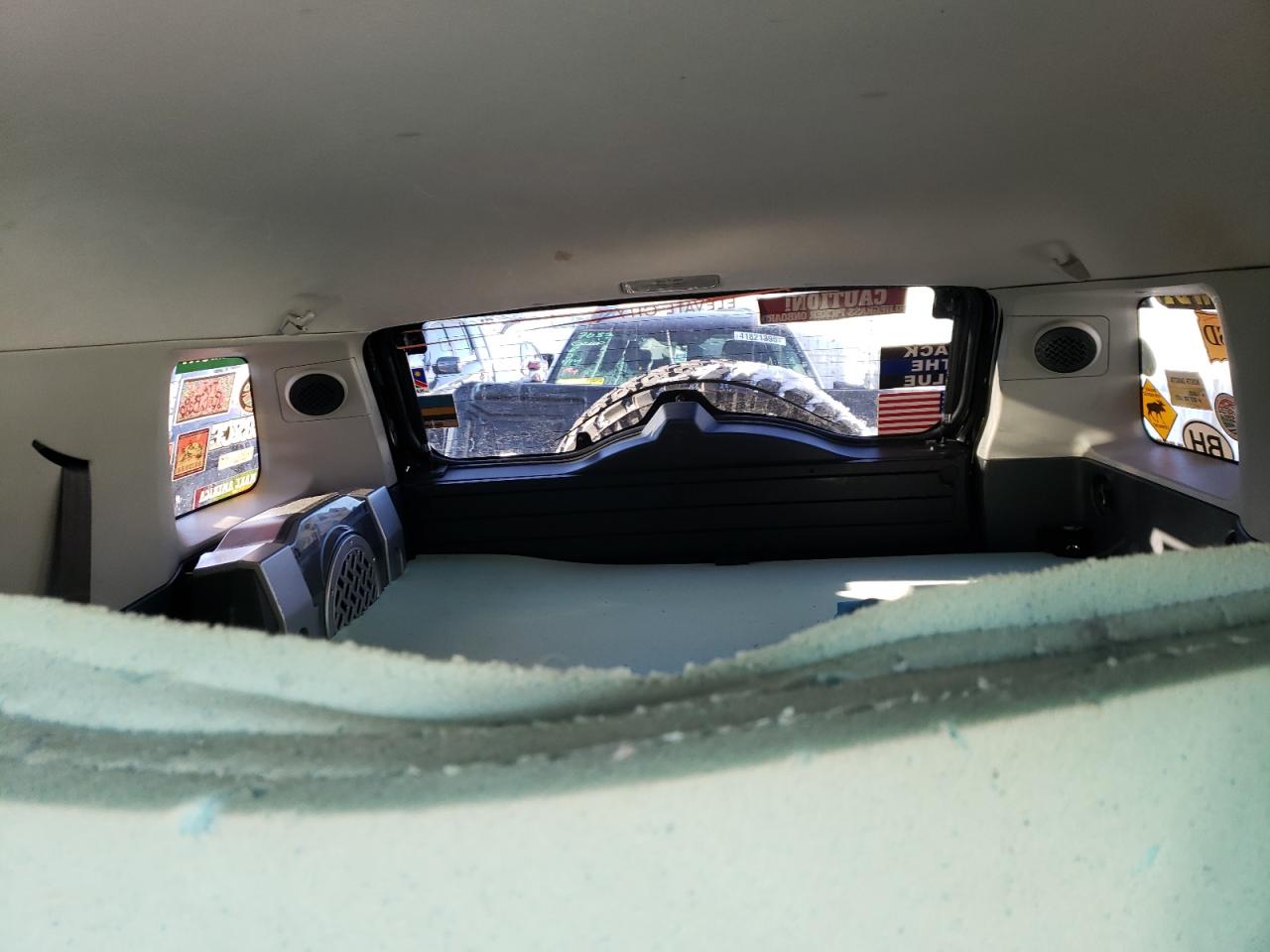 2007 Toyota FJ Cruiser VIN JTEBU11F270044061 Copart auction photo, rollover / front end damage thumbnail 10