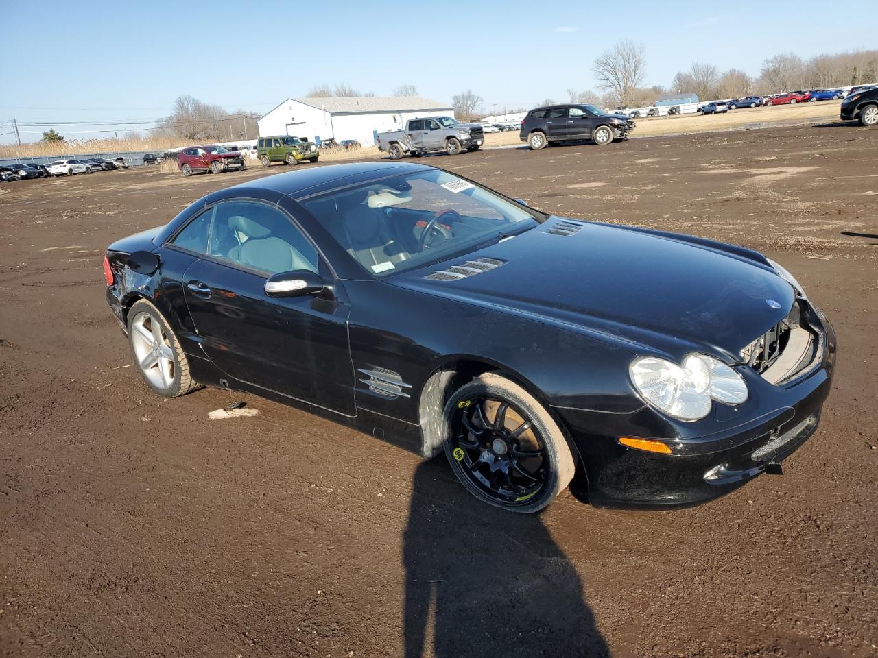 2005 Mercedes-Benz SL-klasse VIN WDBSK75F65F103791 Copart auction photo, rear end / front end damage thumbnail 4