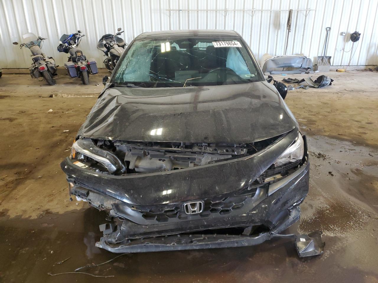 2023 Honda Civic VIN 19XFL2H81PE001716 Copart auction photo, front end / side damage thumbnail 5