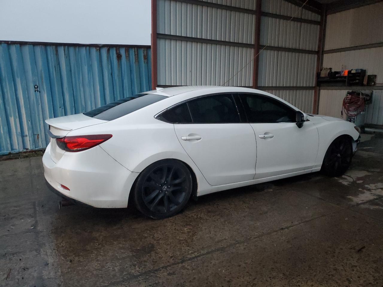 2014 Mazda 6 VIN JM1GJ1W51E1110707 Copart auction photo, front end damage thumbnail 3