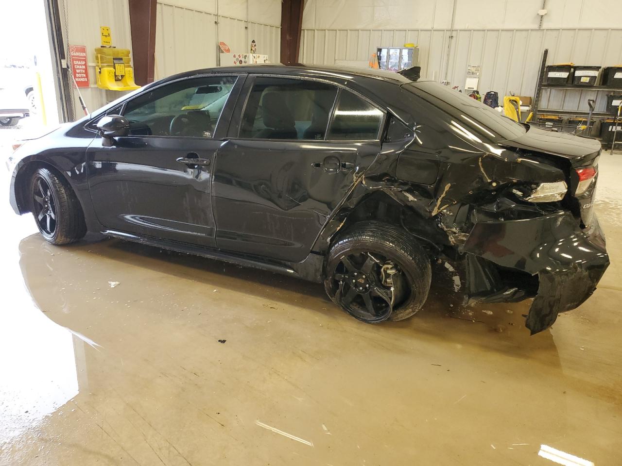 2021 Toyota Corolla VIN 5YFDPMAE0MP198136 Copart auction photo, rear end / side damage thumbnail 2
